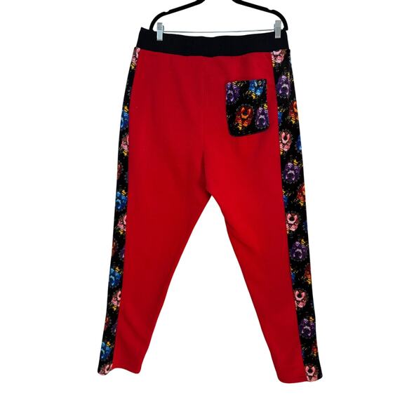 SWITCH Remarkable Mens 3XL Drip Too Hard Sweatshirt Sweatpants Set Red Pitbull - Picture 5 of 9